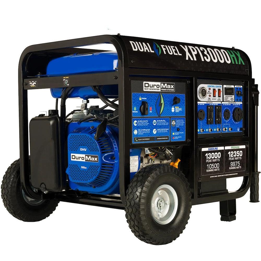 DuroMax XP13000HX 13000W Dual Fuel Generator with CO Alert