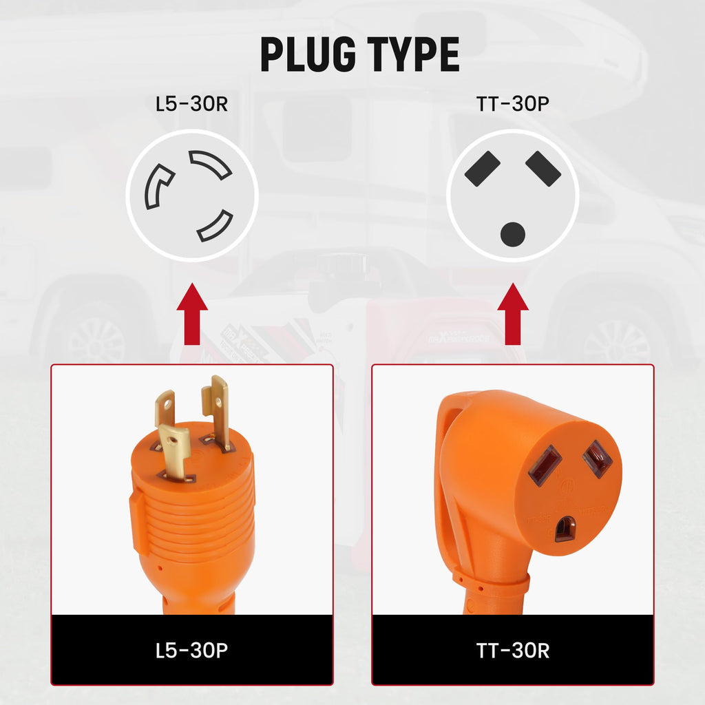 maXpeedingrods 4000W Inverter Generator, RV TT-30R Ready
