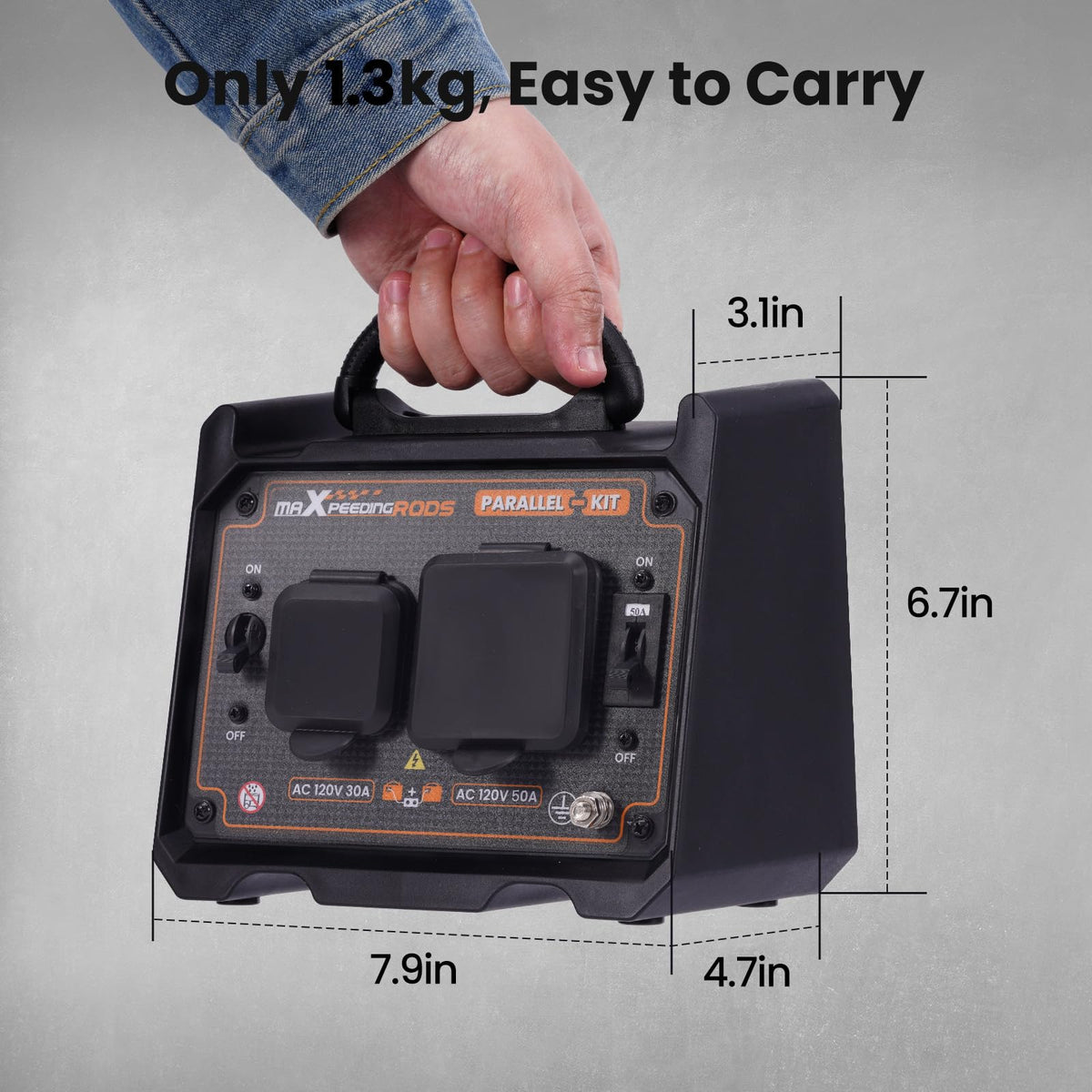 maXpeedingrods MXR4000GT 4000W Dual Fuel Inverter, Bluetooth App