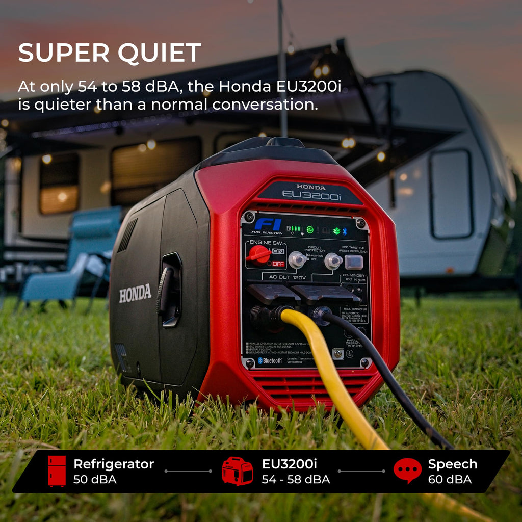 Honda EU3200i 3200W Super Quiet Portable Inverter Generator